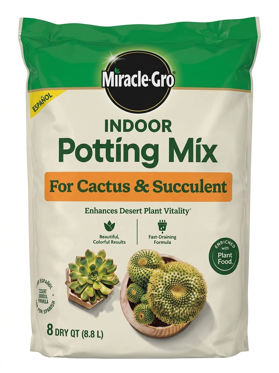 miracle gro potting mix vs potting soil Miracle-Gro® Soil For Cactus, Palm & Citrus 8Qt (6) – Rite Way Wholesale