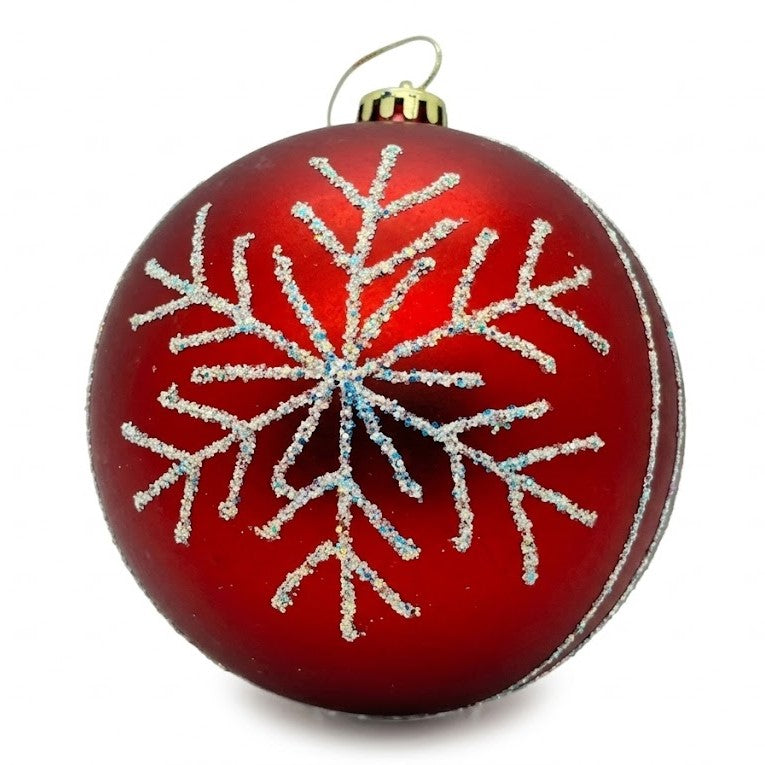 6" Large Shatterproof Christmas Ball Ornaments (5 Assorted Glitter & Sequin Styles) | Wholesale