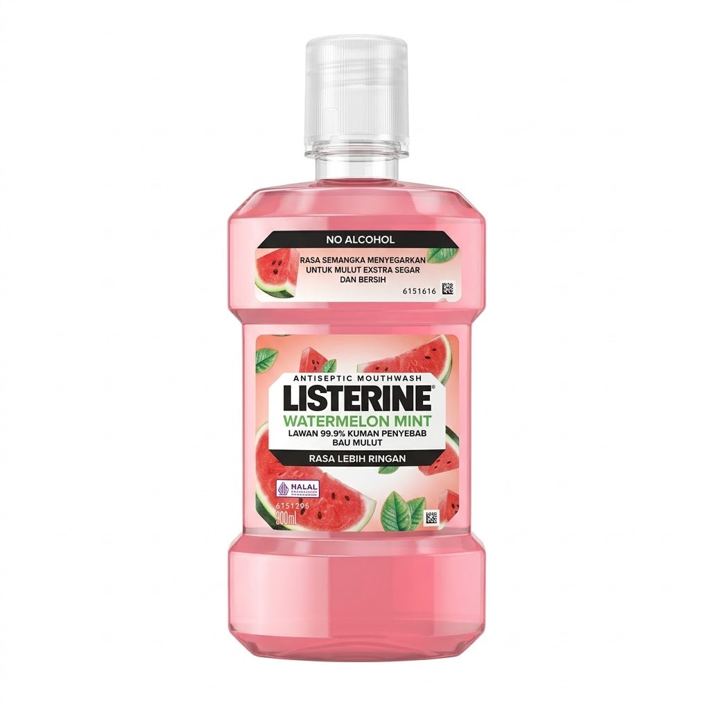 Listerine Watermelon Mint Mouthwash, 500ml, Wholesale
