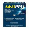 Box of Advil PM medication on a white background