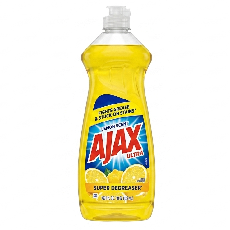 Ajax 洗碗精，檸檬，28 液盎司，批發
