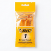 Pack of BIC disposable shaver razor heads on a white background