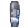 Dove Men+Care deodorant bottle on a white background