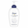 Dove nourishing hand wash bottle on a white background