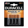 Duracell Coppertop AA Alkaline Batteries with Power Boost, 4-Pack, Wholesale