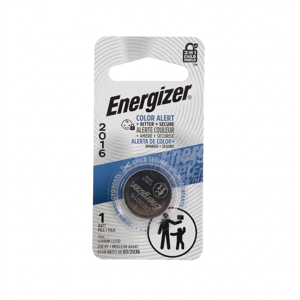 Energizer CR2016 3V Lithium Coin Cell Battery (1 Pack) | Wholesale