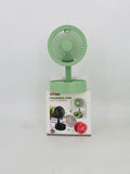 Ventilador de escritorio plegable recargable por USB (caja de 6)