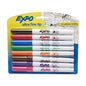 EXPO Low Odor Dry Erase Markers, Ultra Fine Tip, Assorted Colors, 8 Count, Wholesale