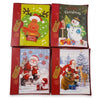Christmas Boxed Greeting Card Set (8-Pack) - Glitter Assorted Holiday Cards with Envelopes | Wholesale