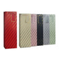 Giftrite 14" x 5" x 3.5" Metallic Foil Diagonal Stripe Wine & Bottle Gift Bags with Handles & Gift Tags (Assorted 6 Colors) | Wholesale