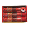 Christmas Decorative Wired Ribbon Spools (2.5" x 3 Yards)| Wholesale