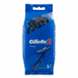Pack of Gillette 2 razors in blue packaging on a white background