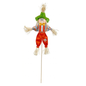 24" Plaid & Orange Fall Scarecrow Garden Stake Prop, Wholesale
