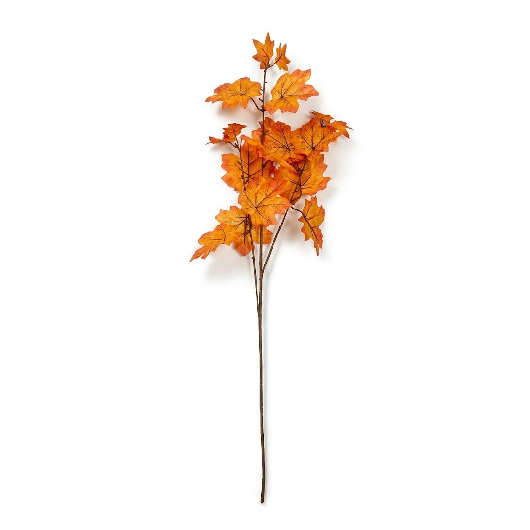 Partyrite 30" Tall Artificial Orange Maple Leaf Floral Spray Picks | Wholesale