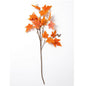 Partyrite 30" Tall Artificial Bright Orange Maple Leaf Floral Spray Picks | Wholesale