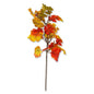Partyrite 24" Artificial Oak Leaf & Golden Yellow Berry Floral Spray Picks | Wholesale