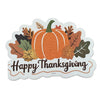 9" x 12" Happy Thanksgiving Pumpkin & Autumn Leaf Foam Hanging Sign - Harvest Wall Decor, Wholesale