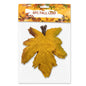 PartyRite 6-Piece Artificial Autumn Maple Leaf Picks Set - Golden Fall Foliage, Wholesale