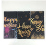 PartyRite 54" x 108" New Year's Eve Plastic Table Covers, Wholesale
