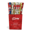 Giftrite 15 Sq. Ft. Christmas Metallic Foil Gift Wrapping Paper Rolls (Assorted Festive Designs) | Wholesale