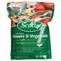 Scotts All Purpose Flower & Vegetable plant food bag on a white background