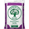 Bag of Timberline potting soil with a purple border on a white background