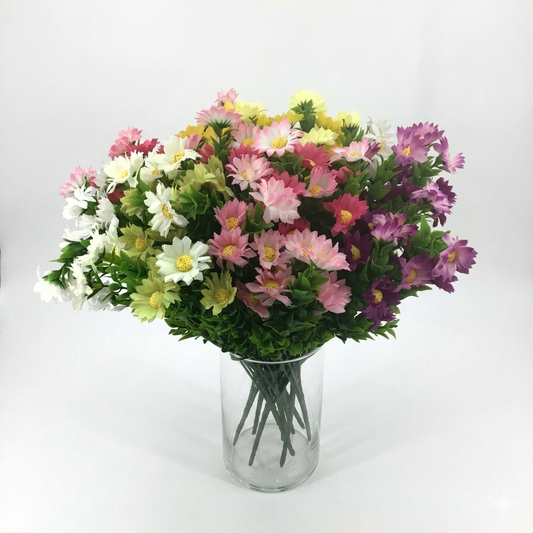 12-Inch Artificial Chrysanthemum Collection