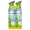 Two bottles of Febreze Air Mist Original Gain scented air freshener on a white background.
