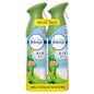 Two bottles of Febreze Air Mist Original Gain scented air freshener on a white background.