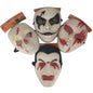 PartyRite Halloween Costume Masks, Multi-Color LED Lights, Assorted Horror Styles, Wholesale