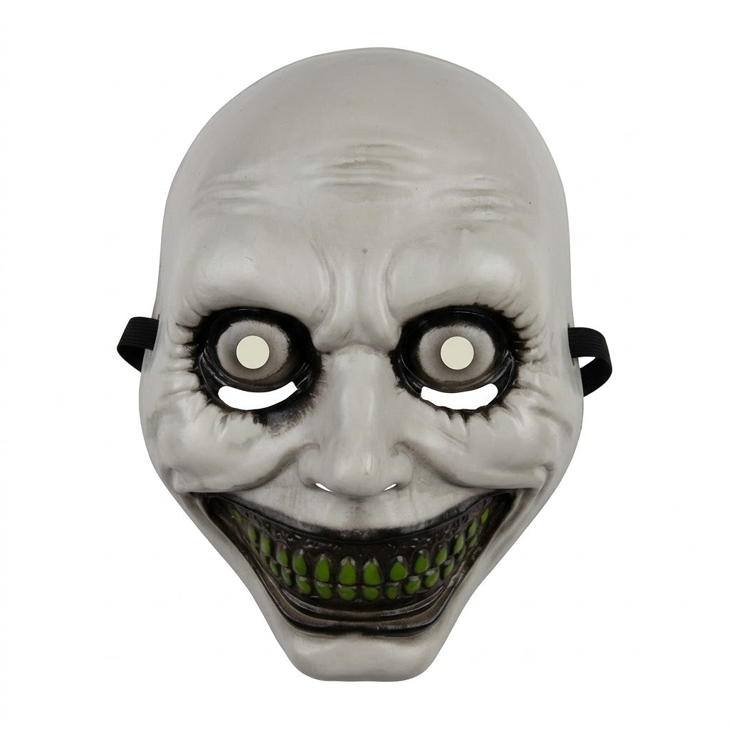 PartyRite Horror Demon Monster Mask with Green Teeth, Wholesale