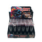 A black cardboard display box filled with multiple small squeeze tubes of temporary tattoo ink. The packaging features a colorful skull illustration with flowers and the text 'WATER WASHABLE NO RESIDUE' and 'VAMPIRE'.