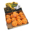 Partyrite Hanging LED Light-Up Mini Pumpkin Ornaments (12-Count Display Box), Jute Hanger |  Wholesale