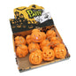 Partyrite Hanging LED Light-Up Mini Pumpkin Ornaments (12-Count Display Box), Jute Hanger |  Wholesale