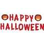 10 ft "Happy Halloween" Hanging Banner with Jack-o'-Lanterns, Wholesale