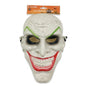 Partyrite Sinister Joker Villain Costume Mask - Full-Face Plastic Halloween Mask | Wholesale