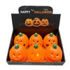 Halloween LED Mini Jack-o'-Lantern Pumpkin Lights (6-Piece PDQ Display Box) | Wholesale