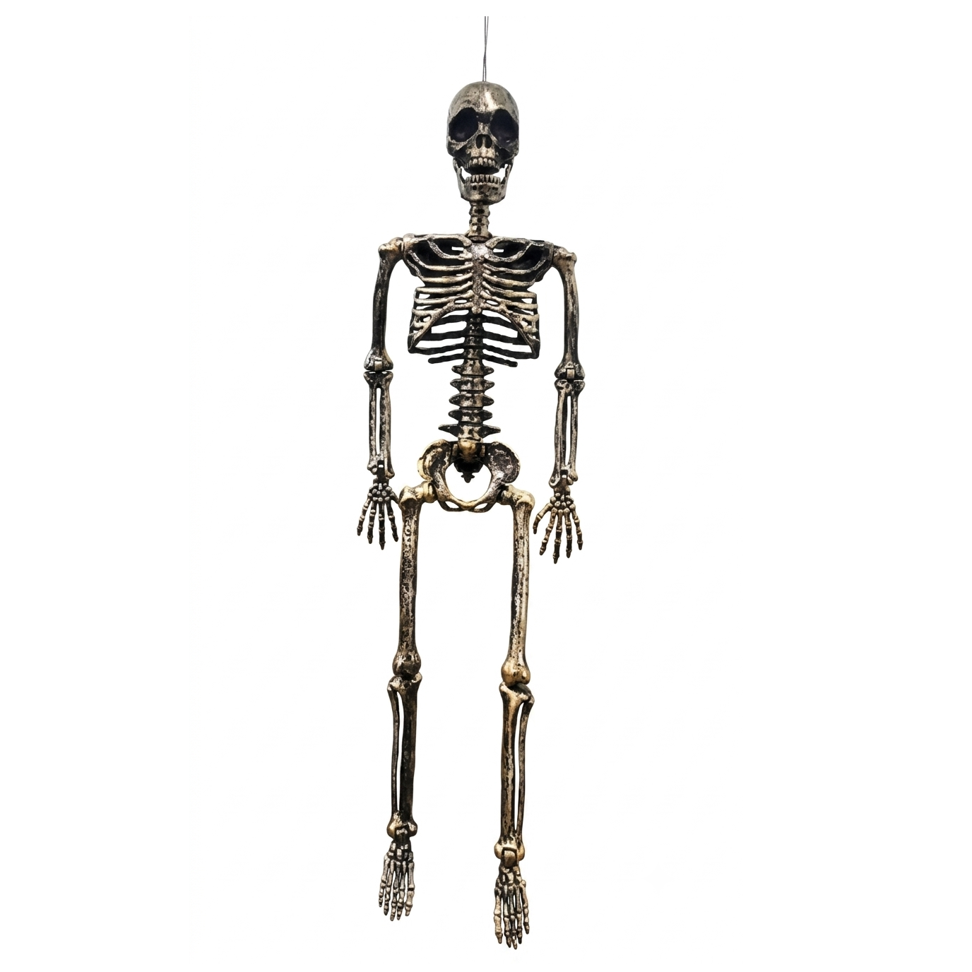 hanging skeleton halloween decoration