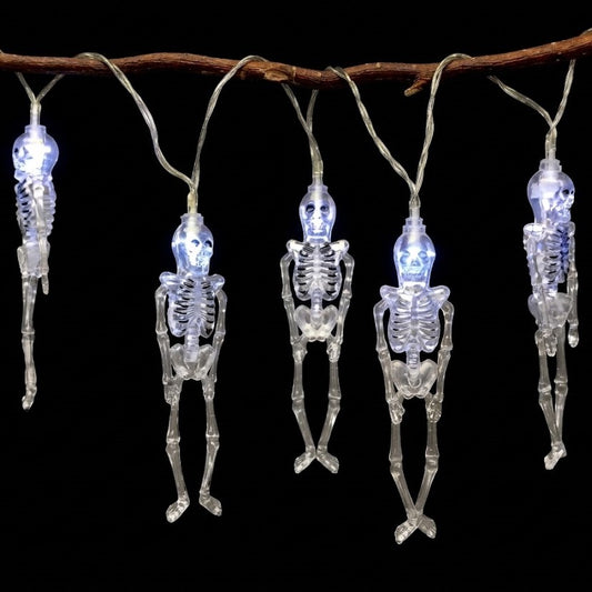 led skeleton string lights
