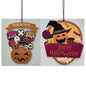 PartyRite 13" x 14" Foam Core Glitter Halloween Wall Signs, Assorted Designs, Wholesale