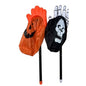 PartyRite 21" Hand-Shaped Trick-or-Treat Candy Grabber Bags, Assorted Skeleton & Pumpkin, Wholesale