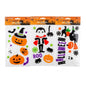 PartyRite 6" x 12" Halloween Window Gel Sticker Clings, Assorted Designs, Wholesale