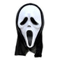 Halloween Screaming Ghost Mask with Fabric Hood (8" x 12.6") | Wholesale