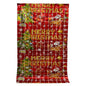 PartyRite Jumbo Metallic Foil Merry Christmas Door Cover, 80" x 40", 2 Assorted Styles, Wholesale