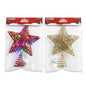 5.5" x 7.5" Christmas LED Light-Up Wire Star Tree Toppers | Wholesale