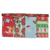 Partyrite 54" x 108" Plastic Christmas Table Covers - Assorted Festive Holiday Prints | Wholesale