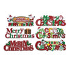 23" Christmas Glitter Die-Cut Paper Wall Banners (Assorted Styles) | Wholesale