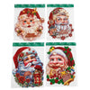 Santa Claus Expressive Portrait Wall & Door Decoration Assortment | Wholesale