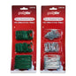 300-Count Christmas Tree Ornament Hooks Assortment (200x 1.4" & 100x 2.6" Wire Hangers) | Wholesale
