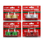 Partyrite Christmas Flickering LED Tea Lights with Glitter (2-Pack, Assorted Colors)| Wholesale